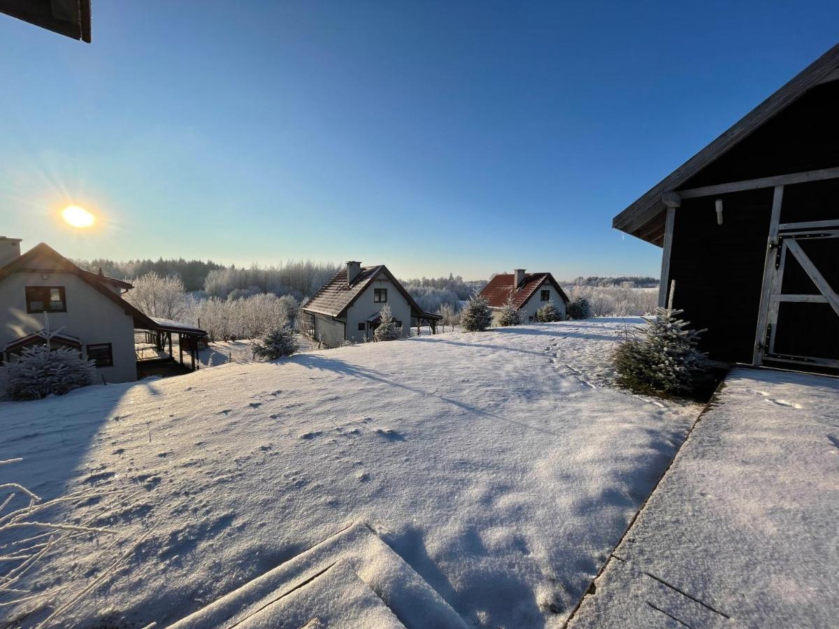 Szarejkowe Wzgorza Hotel Szarejki Bagian luar foto
