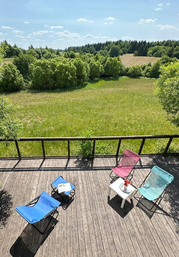Szarejkowe Wzgorza Hotel Szarejki Bagian luar foto