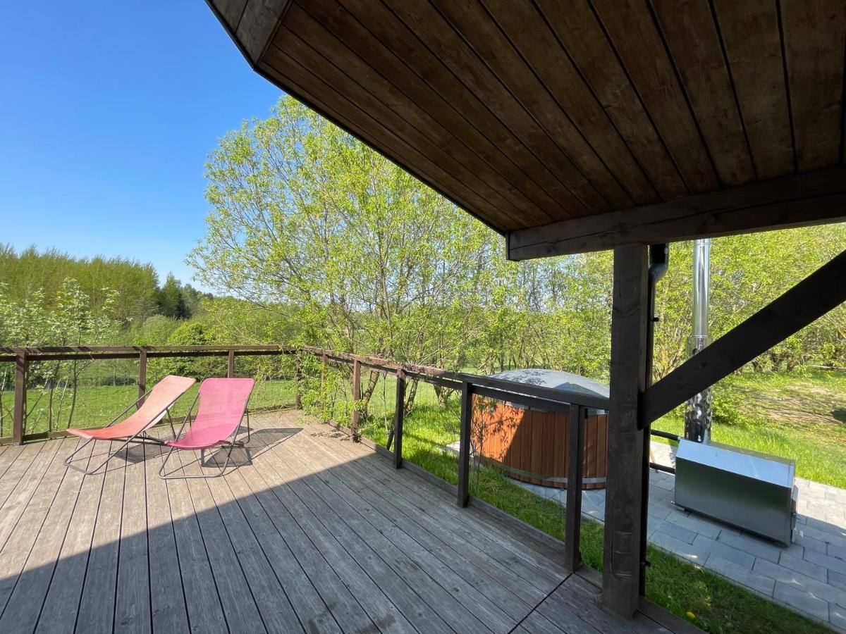 Szarejkowe Wzgorza Hotel Szarejki Bagian luar foto