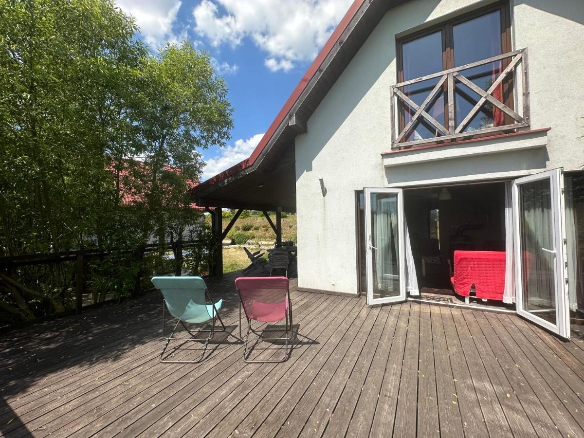 Szarejkowe Wzgorza Hotel Szarejki Bagian luar foto
